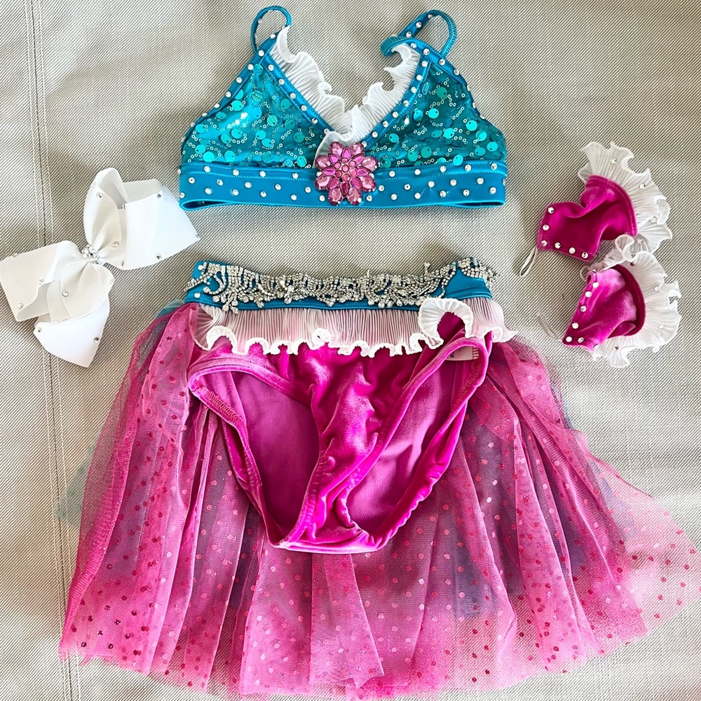 Contours Custom Jazz Dance Costume